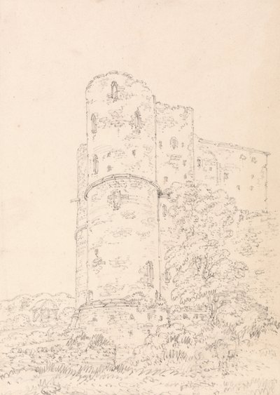Saltwood Castle, Kent by Thomas Girtin